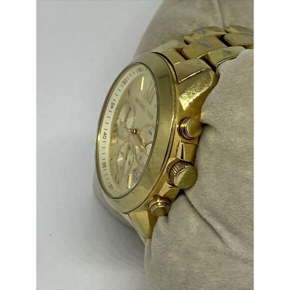 Michael Kors Runway MK5777 Men's Stainless Steel Analog Dial Quartz Watch RQ50 - Picture 4 of 12